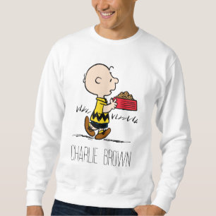 Moletom Amendoins   Charlie Brown com o Snoopy's Dish