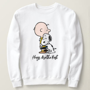 Moletom Amendoins   Charlie Brown & Snoopy Hug