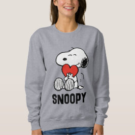 Moletom Amendoins | DIA DE OS NAMORADOS | Snoopy Heart Hug