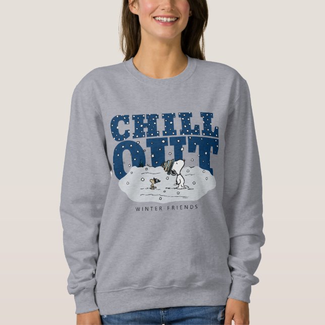 Moletom Amendoins | Esnoopia E Enchimento De Pau (Frente)