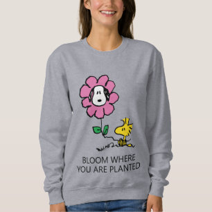 Moletom Amendoins Esnoopia E Flor De Madeira