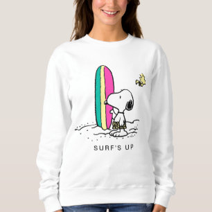 Moletom Amendoins Esnoopia e Woodstock alto