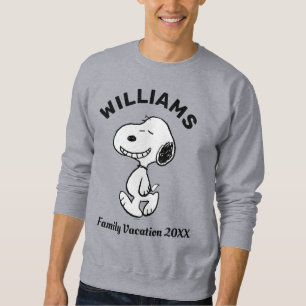 Moletom Amendoins   Férias Familiares Snoopy