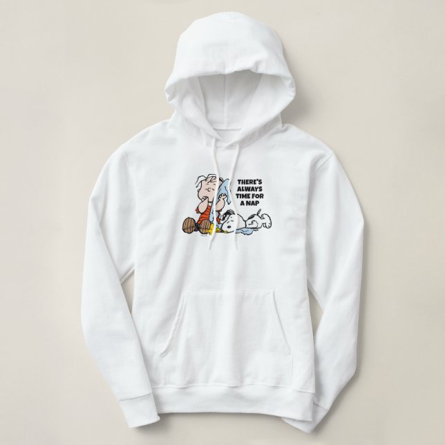 Moletom Amendoins | Linus, Snoopy & Woodstock (Frente do Design)