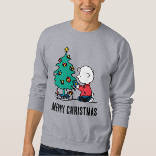 Moletom Amendoins Luzes de Natal Charlie Brown
