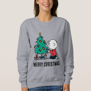 Moletom Amendoins Luzes de Natal Charlie Brown