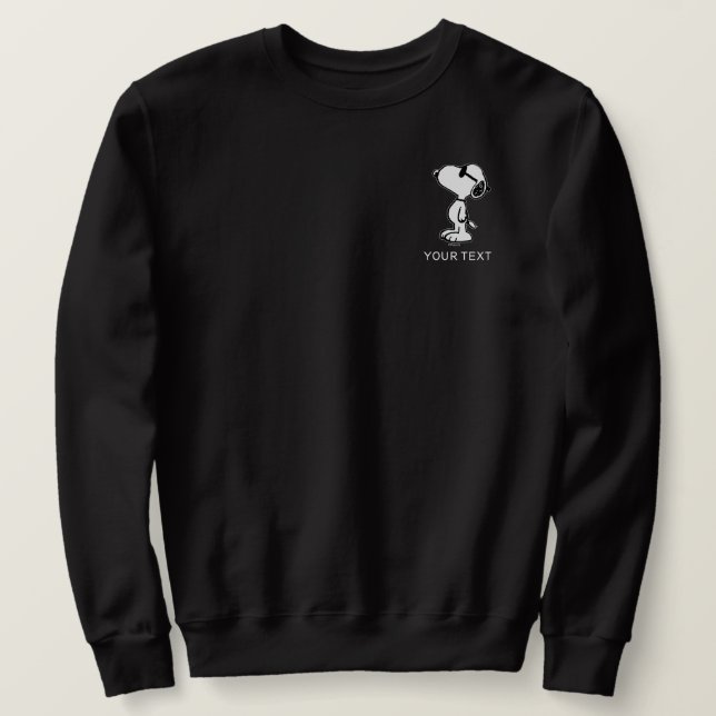 Moletom Amendoins | Óculos de Sol Snoopy Ponder (Frente do Design)