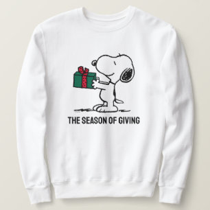 Moletom Amendoins Presente de Natal Snoopy Giver