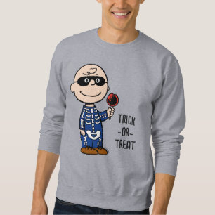 Moletom Amendoins  Skeleton Charlie Brown