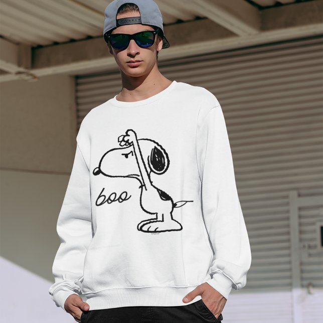 Moletom Amendoins | Snoopy Assustou-O (Person wearing sweater)