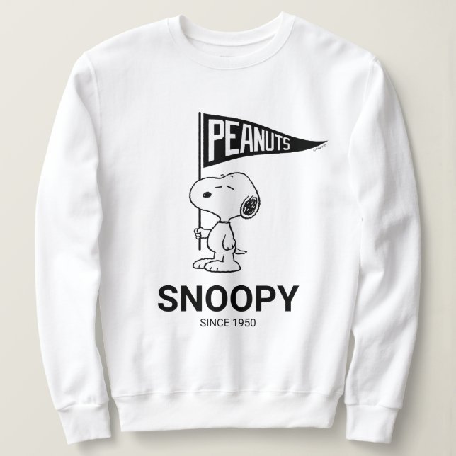 Moletom Amendoins | Snoopy Athletic Department (Frente do Design)