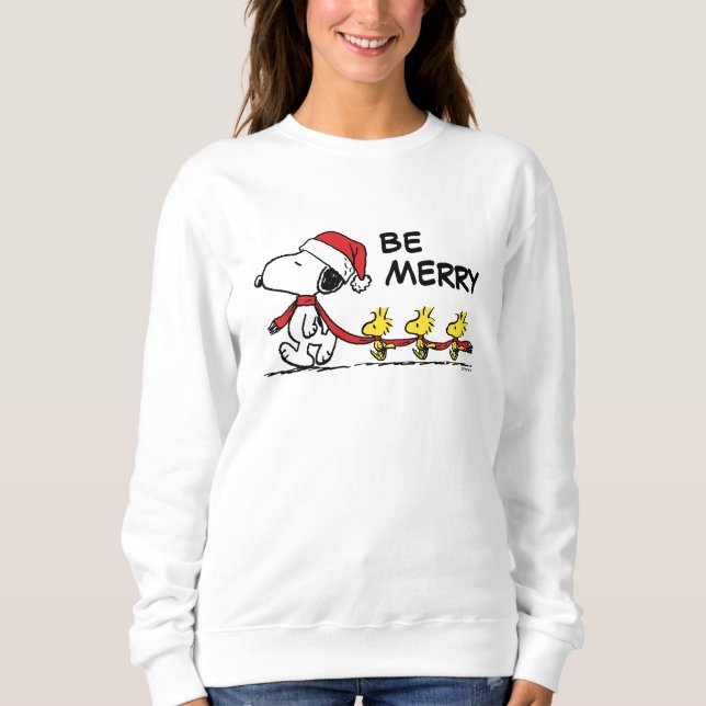 Moletom Amendoins | Snoopy & Friends Winter Scarf (Frente)