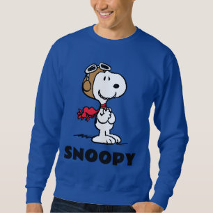 Moletom Amendoins   Snoopy O Áce Voador