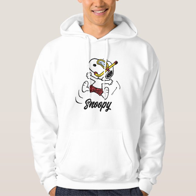 Moletom Amendoins | Snoopy Scuba Diver (Frente)