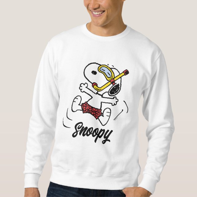 Moletom Amendoins | Snoopy Scuba Diver (Frente)