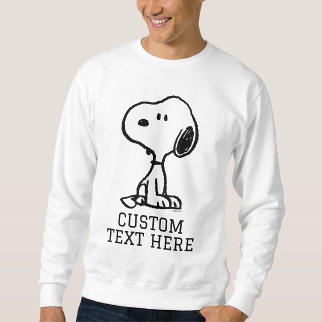 Moletom Amendoins | Snoopy se transforma (Frente)