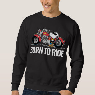 Moletom Amendoins Snoopy & Sua Motocicleta