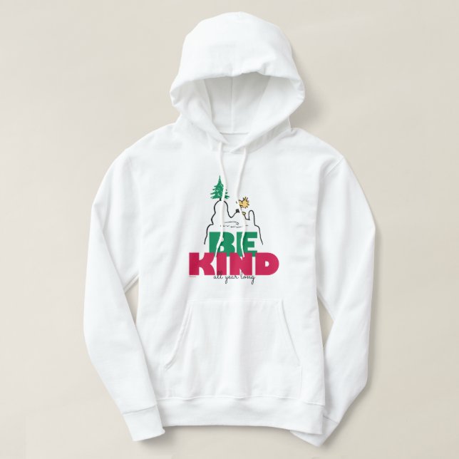 Moletom Amendoins | Snoopy & Woodstock Be Kind (Frente do Design)