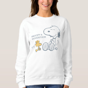 Moletom Amendoins Snoopy & Woodstock Happy