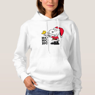 Moletom Amendoins Snoopy & Woodstock Ho Ho Ho