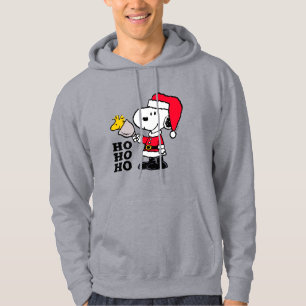 Moletom Amendoins   Snoopy & Woodstock Ho Ho Ho