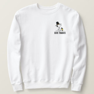 Moletom Amendoins Snoopy & Woodstock Pilgrim