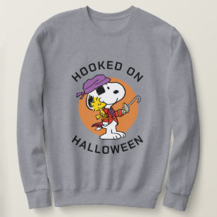 Moletom Amendoins Snoopy & Woodstock viciado no Hallowee