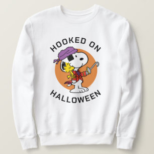 Moletom Amendoins Snoopy & Woodstock viciado no Hallowee