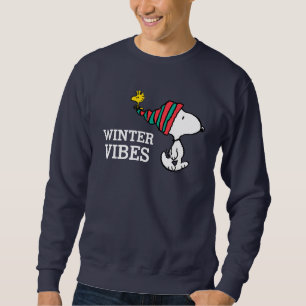 Moletom Amendoins Snoopy & Woodstock Warm Wish