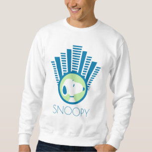 Moletom Amendoins   Sonhos De Deco Azul De Snoopy