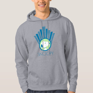 Moletom Amendoins   Sonhos De Deco Azul De Snoopy
