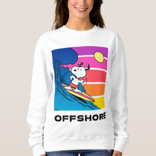 Moletom Amendoins Surfe em Snoopy