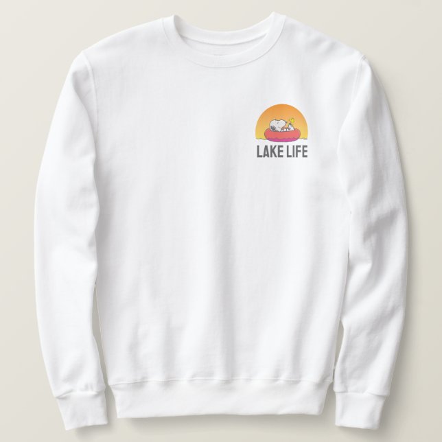 Moletom Amendoins | Tubo interior flutuante (Frente do Design)