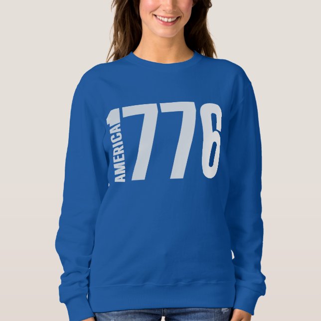 MOLETOM AMÉRICA 1776  (Frente)