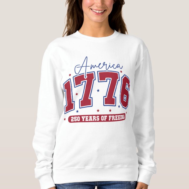 Moletom América 1776 - 250 Anos de Liberdade (Frente)