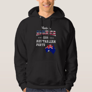 Moletom América Partes Australianas Austrália Mapa Bandeir