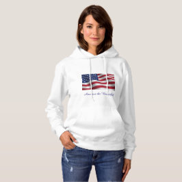 Moletom America the Beautiful capuz sweatshirt