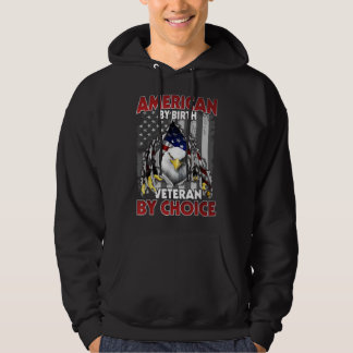 Moletom American By Birth Veteran By Choice Eagle American