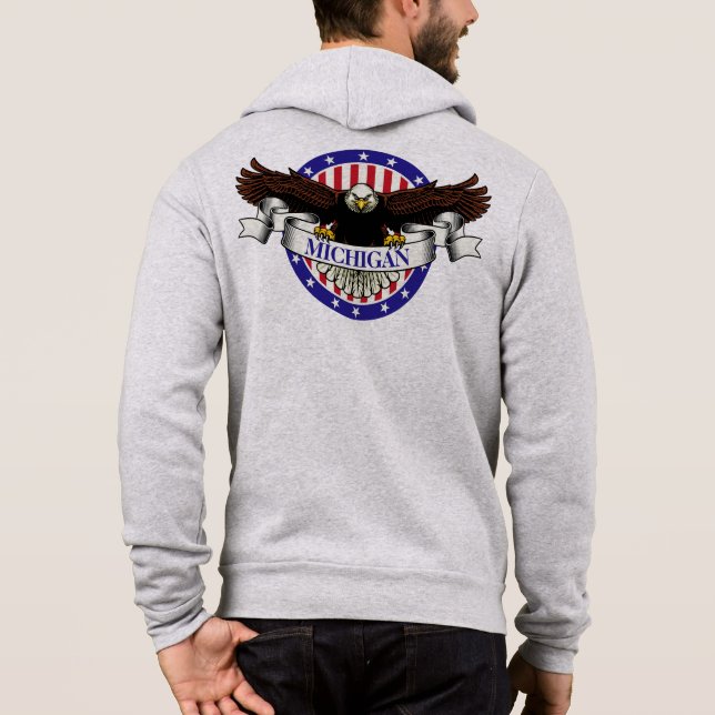 Moletom American Eagle State (Verso)