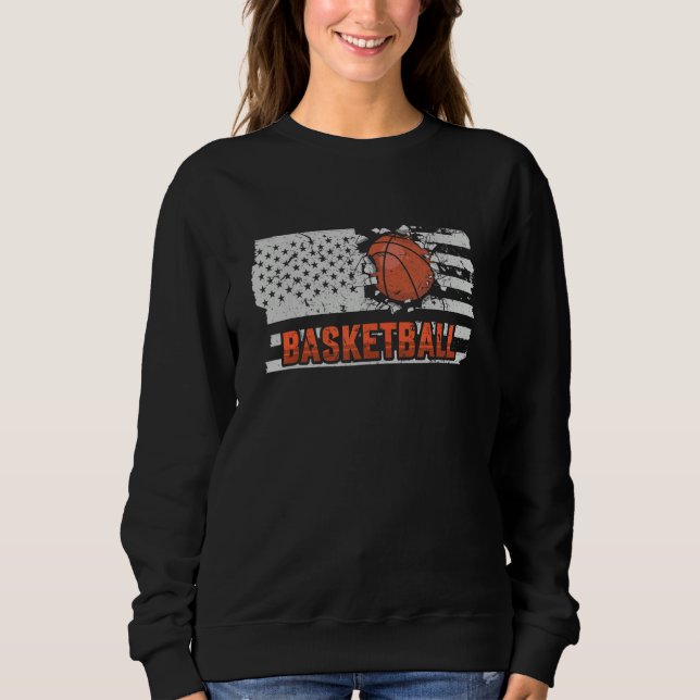 Moletom American Flag Basketball (Frente)