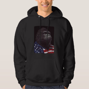 Moletom American Flag Gorilla