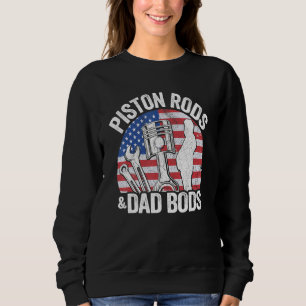 Moletom American Flag Mechanic 4° De Julho Piston Rods E