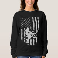 American Flag Motorcross Braap Dirt Bike Off Road