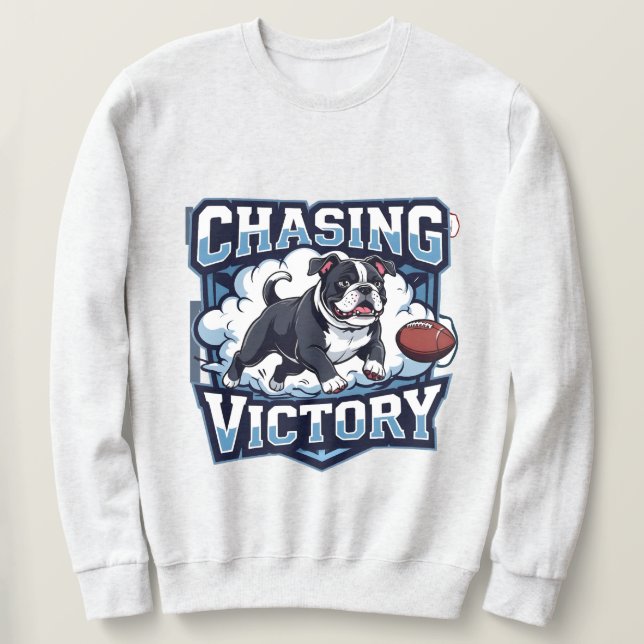 Moletom American Football Chasing Victory (Frente do Design)