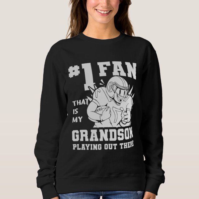 Moletom American Football Grandfather  Footballer Football (Frente)