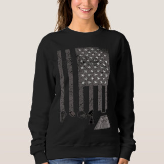 Moletom American Football Patriotic USA US Flag Men Women 