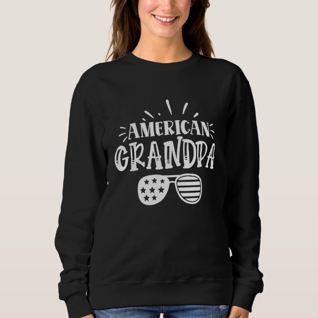 Moletom American Grandpa  Grandpa (Frente)