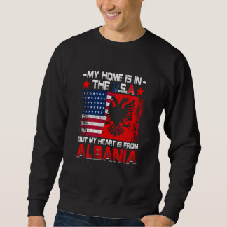 Moletom American Grown Patriot Albanian American from Alba