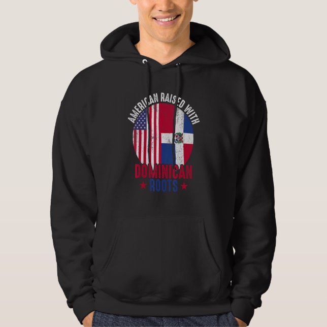 Moletom American Levanta Com Raízes Dominicanas (Frente)