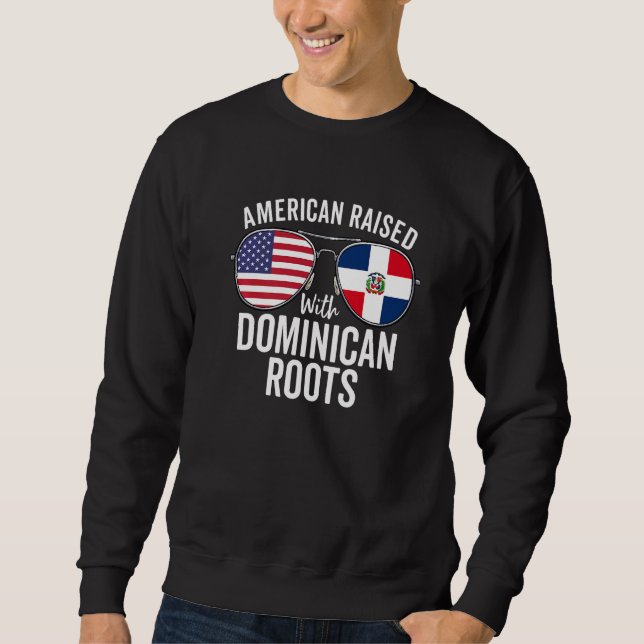 Moletom American Levanta Com Raízes Dominicanas (Frente)